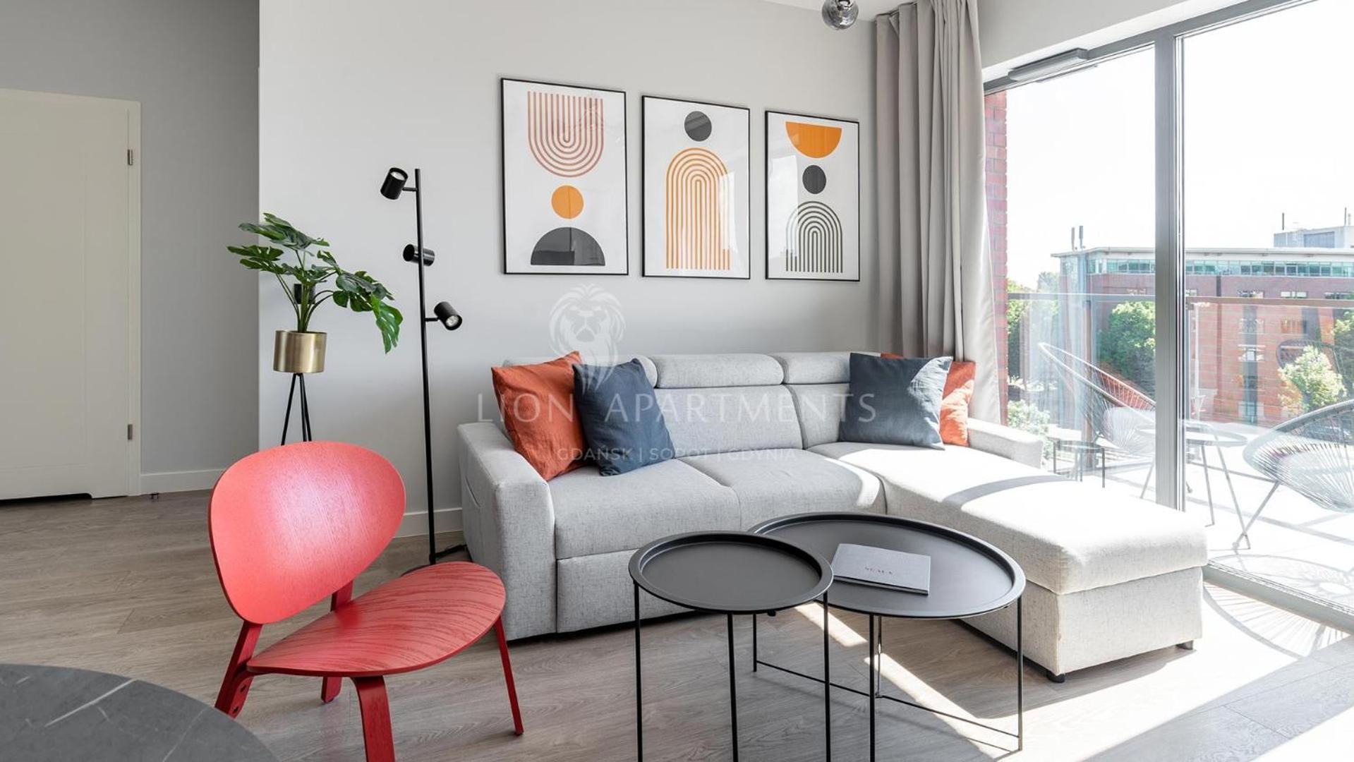 Scala City Center Apartments With Parking By Lion Apartments 格但斯克 外观 照片