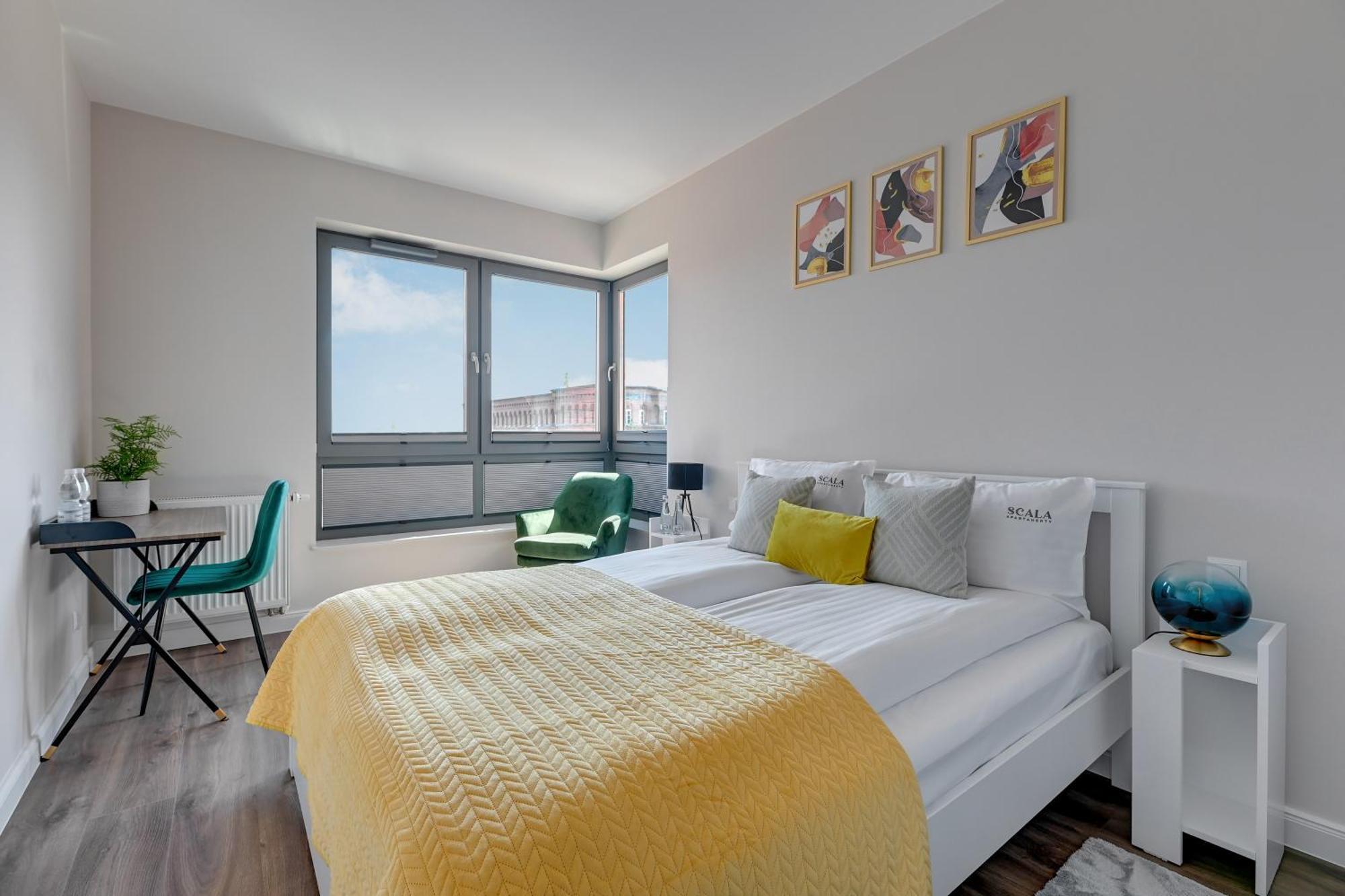 Scala City Center Apartments With Parking By Lion Apartments 格但斯克 外观 照片