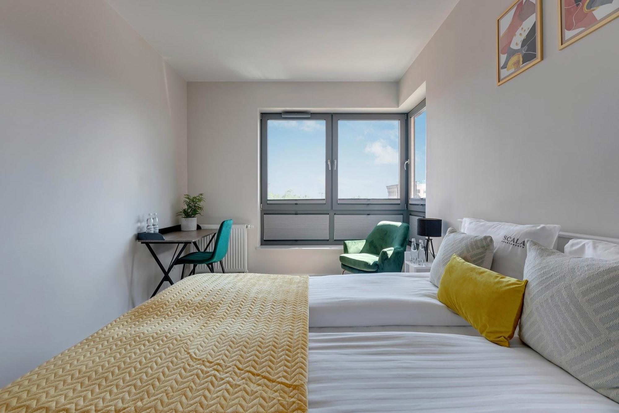 Scala City Center Apartments With Parking By Lion Apartments 格但斯克 外观 照片