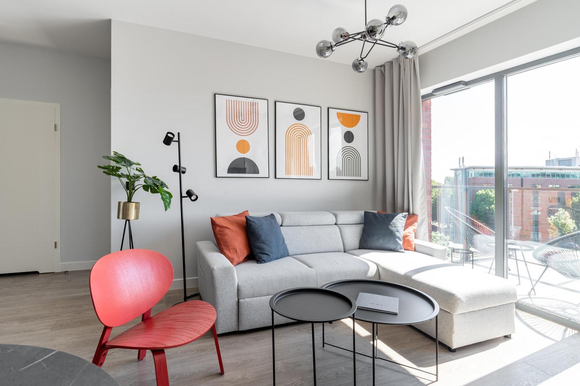 Scala City Center Apartments With Parking By Lion Apartments 格但斯克 外观 照片