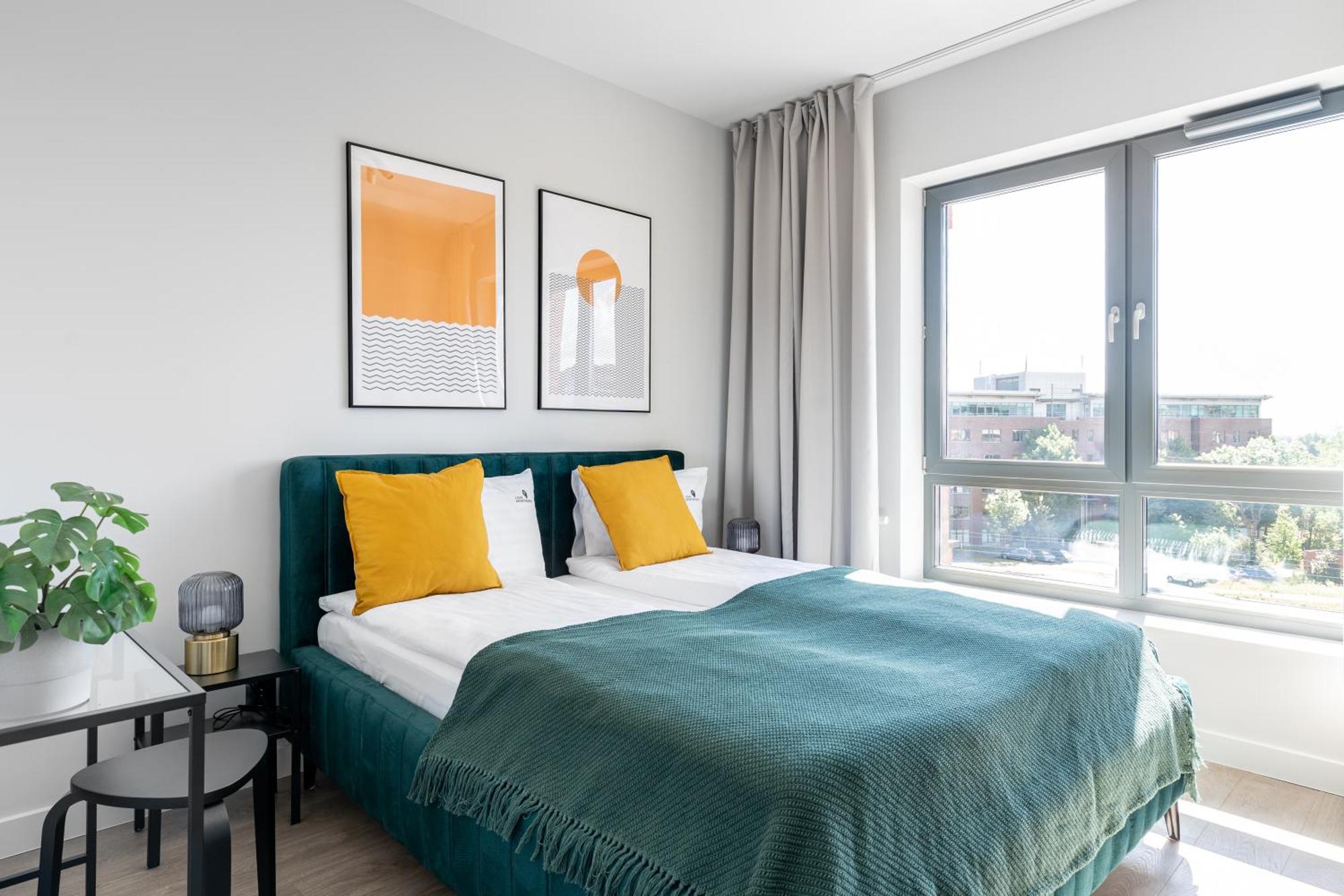 Scala City Center Apartments With Parking By Lion Apartments 格但斯克 外观 照片