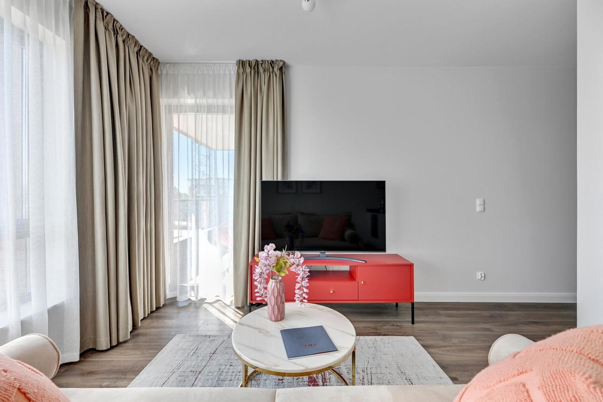 Scala City Center Apartments With Parking By Lion Apartments 格但斯克 外观 照片